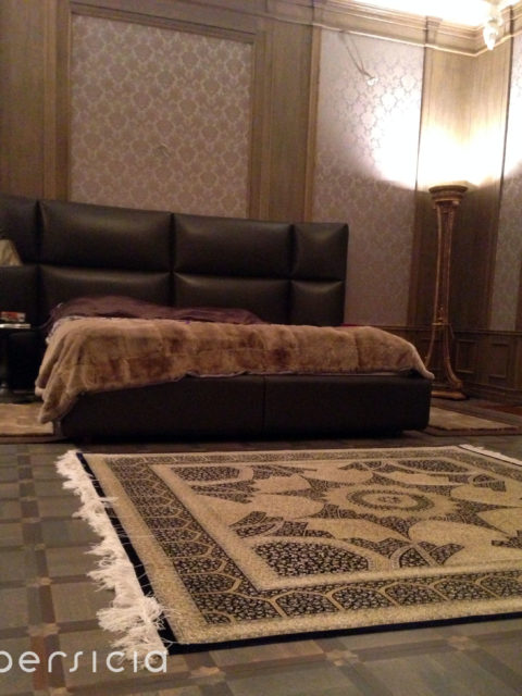 Персидские шелковые ковры ручной работы Кум Персиция